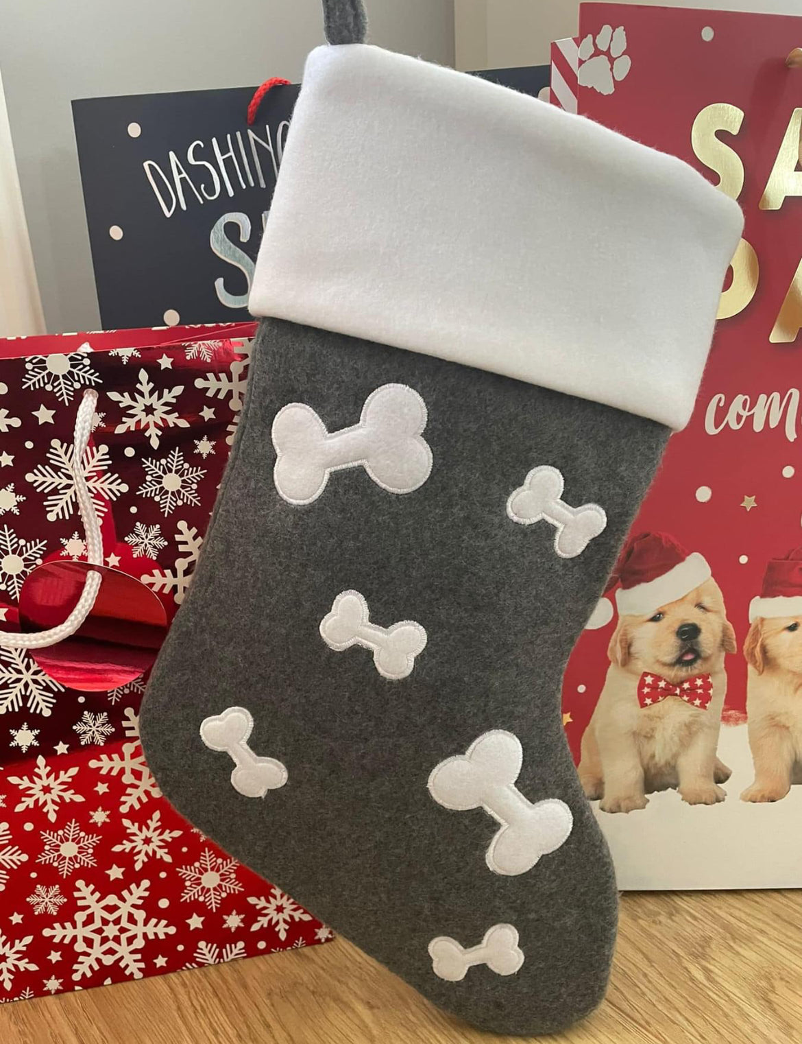 Santa Paws Dog Stocking