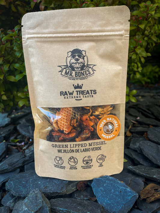 Mr Bones Raw Treats - Green Lipped Mussel