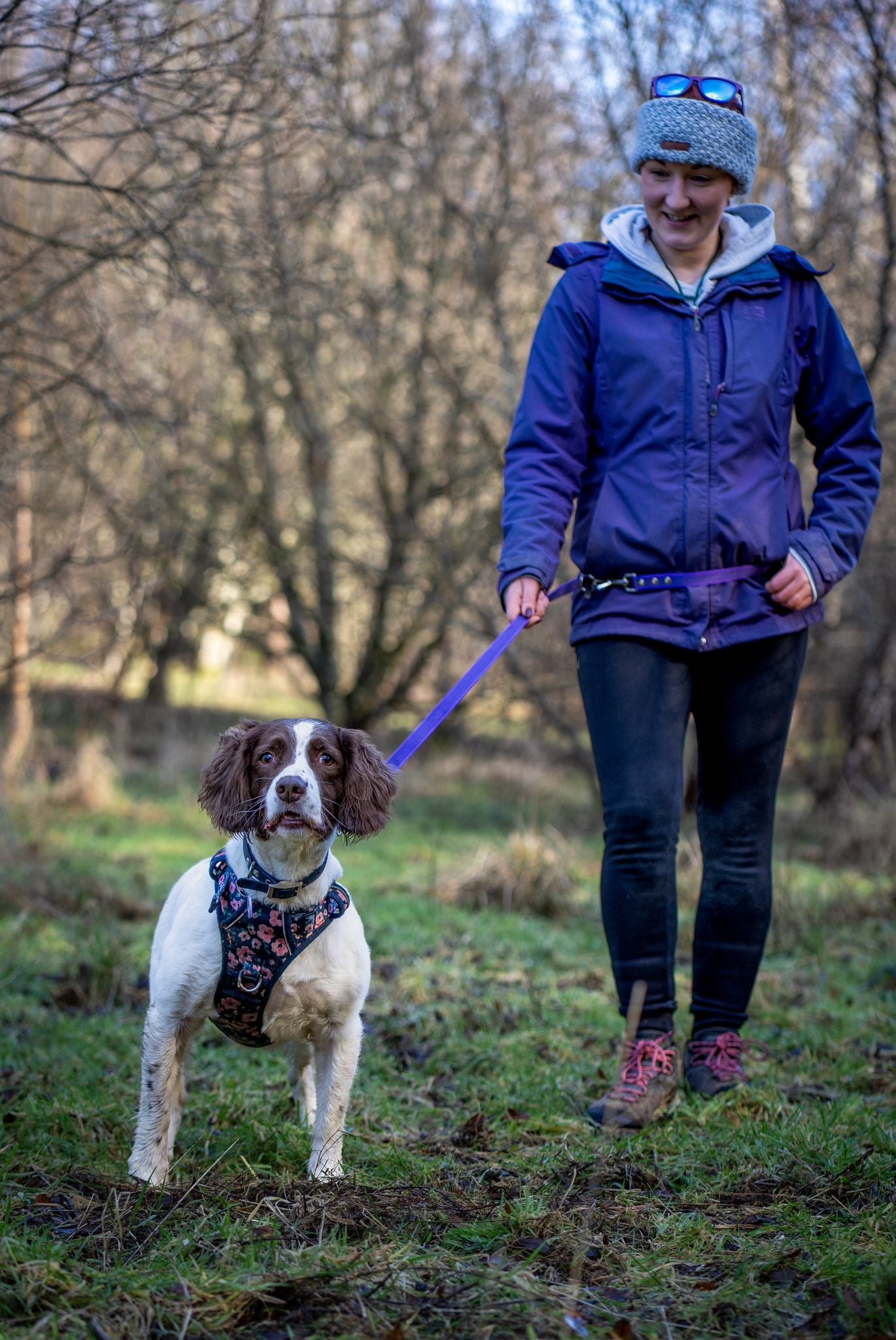 Rubber Webbing Multiway Lead